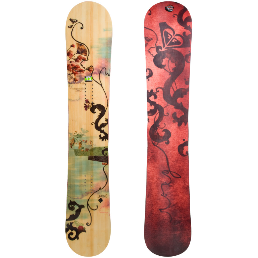 roxy envi snowboard MTX free turns and easy float Snowboard Roxy Envi MTX Bamboo