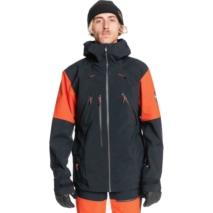 スノーボード QUICKSILVER HIGHLINE PRO GORE-TEX 3L (S) Quiksilver Highline Pro GORE-TEX 3L Jacket - Men's - Clothing