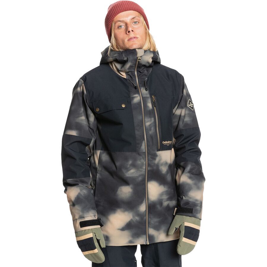 quiksilver reply snowboard jacket