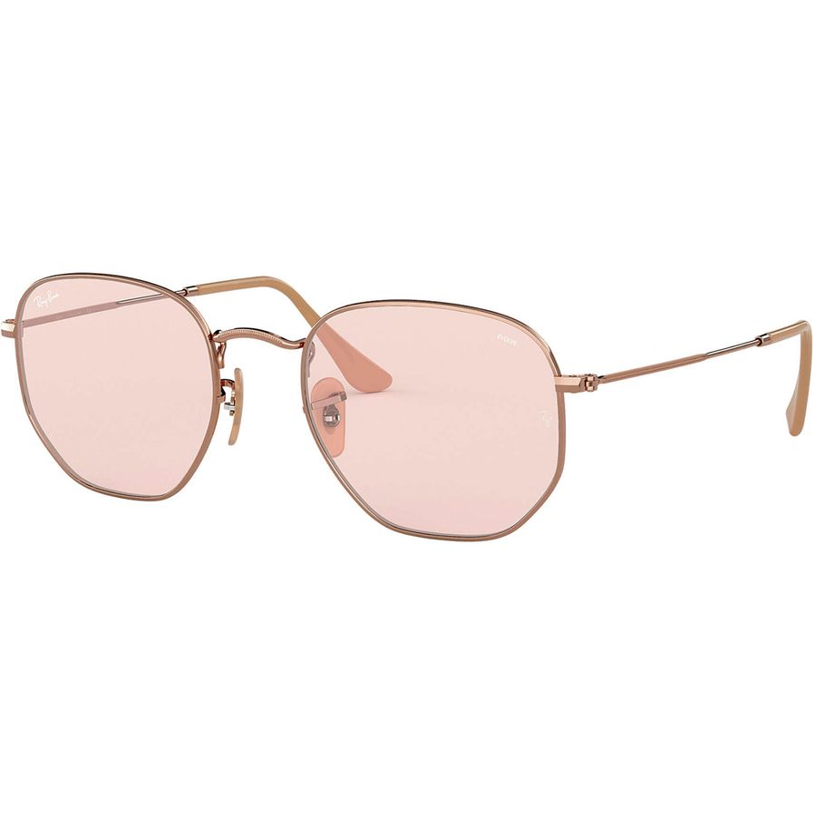 Ray-Ban Hexagonal Evolve Photochromic Sunglasses - Accessories