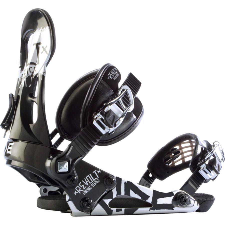RIDE REVOLTスノーボードビンディング ホワイト/ブラック RIDE REVOLTスノーボードビンディング ホワイト/ブラック