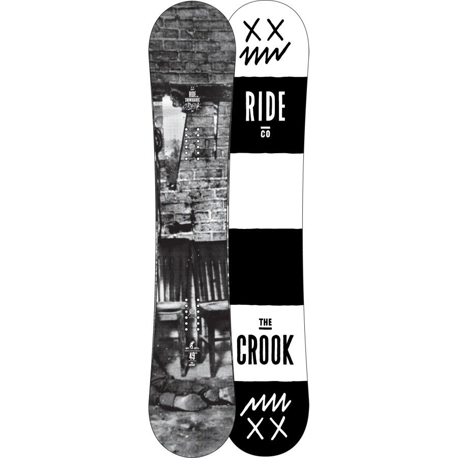 RIDE CROOK メンズスノーボード Ride Crook Snowboard - Snowboard