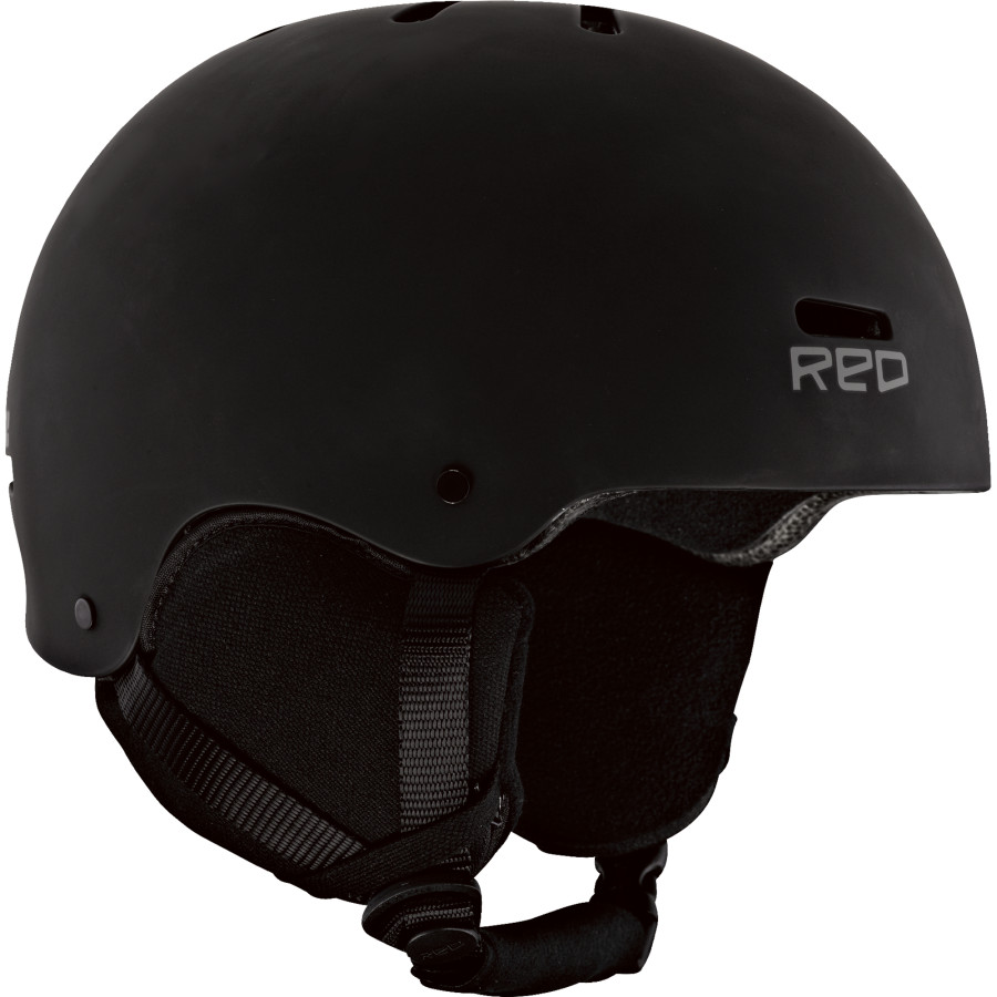 burton red snowboard helmet audex audio earpads Red Trace Helmet