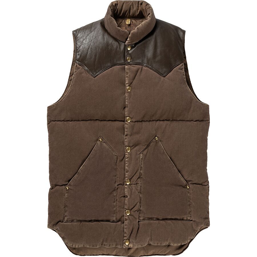 DOWN VEST　Rocky Mountain Featherbed Co. BRO.jpg