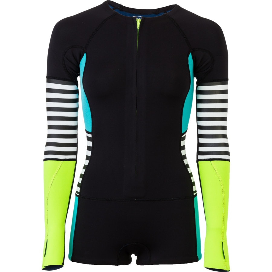 Roxy Outdoor Fitness Waveline Spring Suit - Long-Sleeve - Women's ...