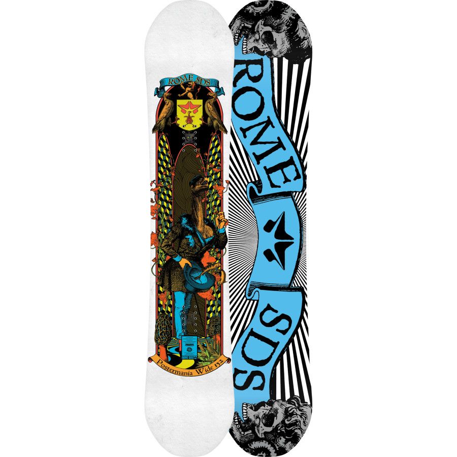 Rome Postermania Snowboard - Wide - Snowboard