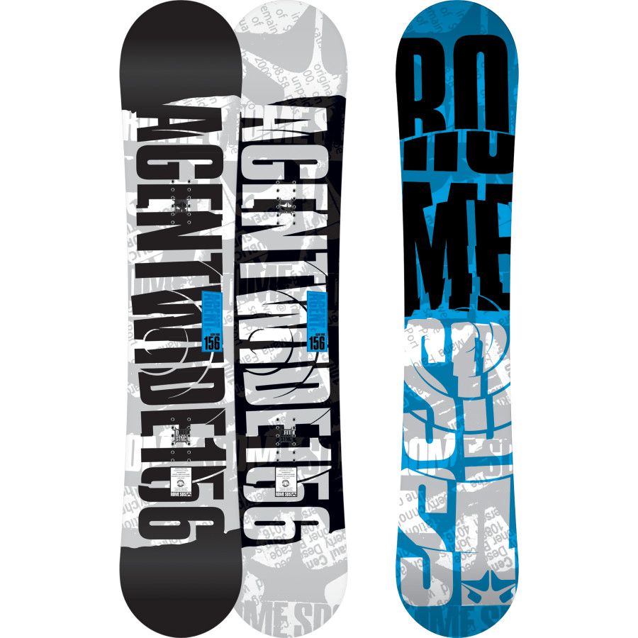 スノーボード ROME AGENT155 Rome Agent Snowboard - Wide - Snowboard