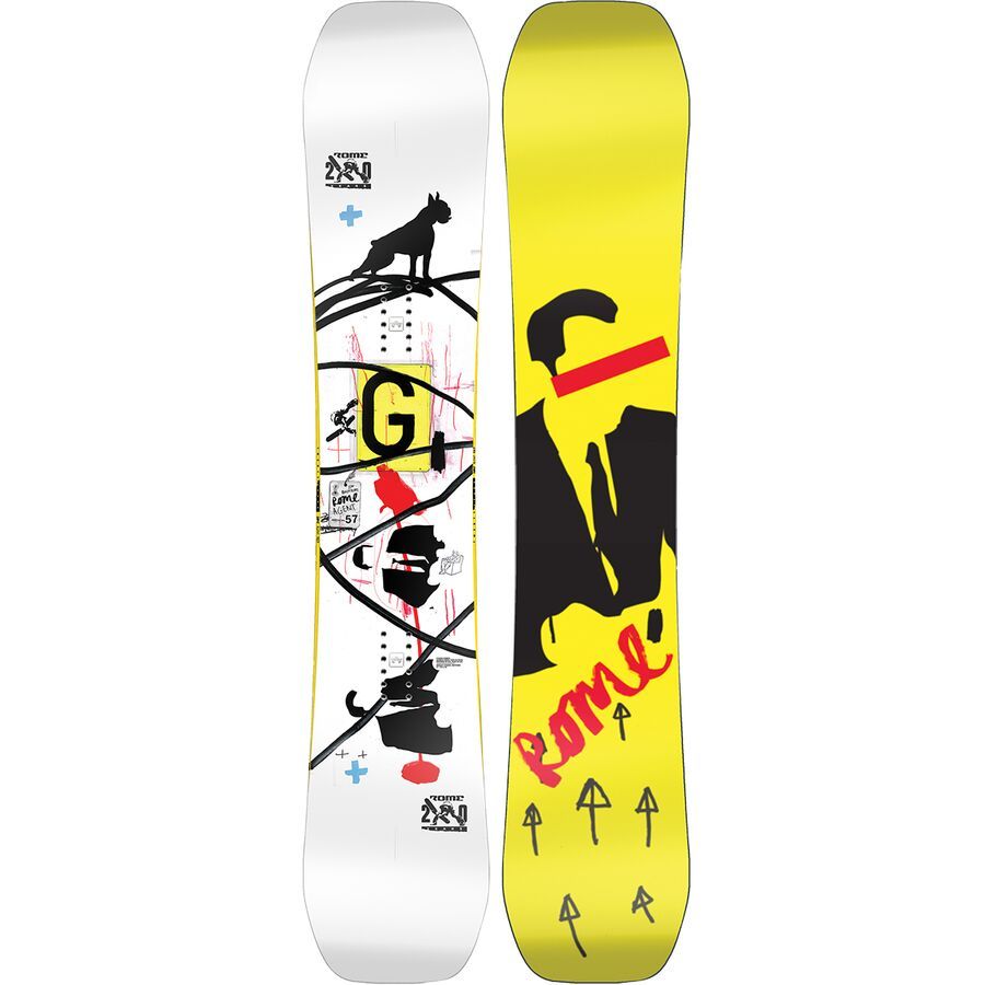 Rome Agent 58 Wide スノーボード 20周年記念 Rome Agent 20th Anniversary Snowboard - 2023 - Snowboard