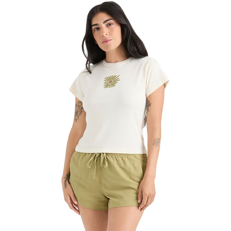 ito fukuoka/muse tops/white normal丈 Roark Flower Muse T-Shirt - Women's - Clothing