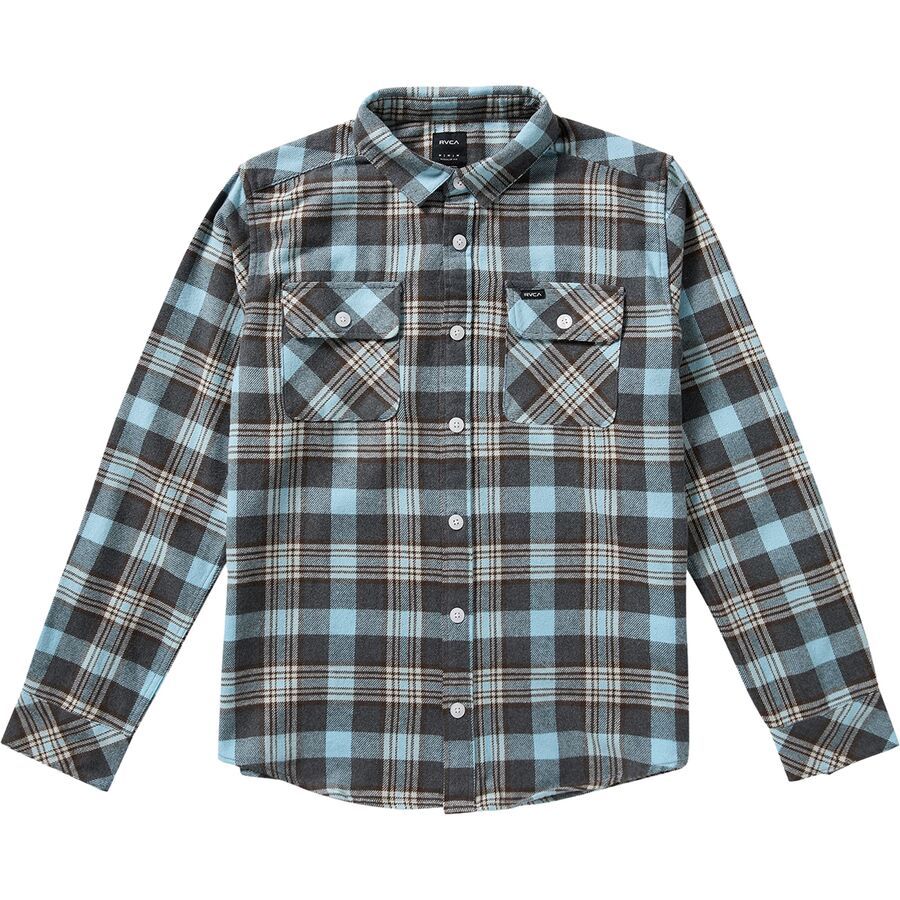 (取寄) ルーカ メンズ ザッツル ワーク フランネル ロング スリーブ RVCA men Thatll Work Flannel Long Sleeve Mushroom RVCA That'll Work Flannel - Men's - Clothing