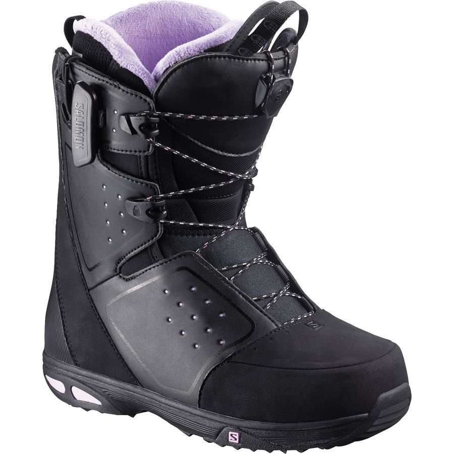 スノーボード Salomon board Boots Salomon Snowboards Moxie STR8JKT Snowboard Boot - Women's - Snowboard