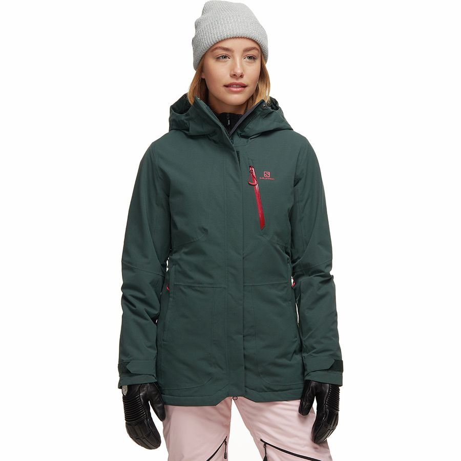 hjemmelevering Lægge sammen Medicin Salomon QST Snow Jacket - Women's - Clothing