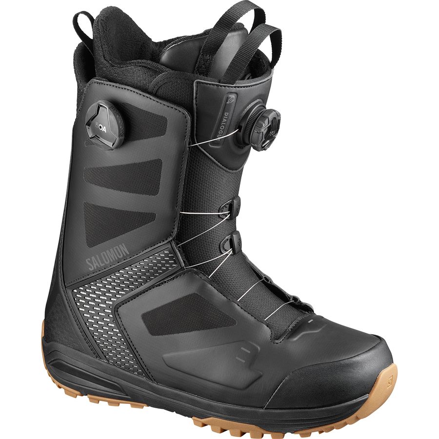 ゆいつき　　Salomon DIALOGUE FOCUS BOA ブラック Salomon Dialogue Focus Boa Snowboard Boot - Men's - Snowboard