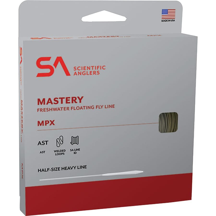 Scientific Anglers MPX Mastery Presentation Taper Amplitude Fly Line -  Fishing