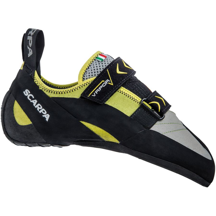 Scarpa Climbing Shoes Vapor V Men Allround Shoe with Touch Fastener Scarpa Climbing Shoes Vapor V Men Allround Shoe with Touch Fastener