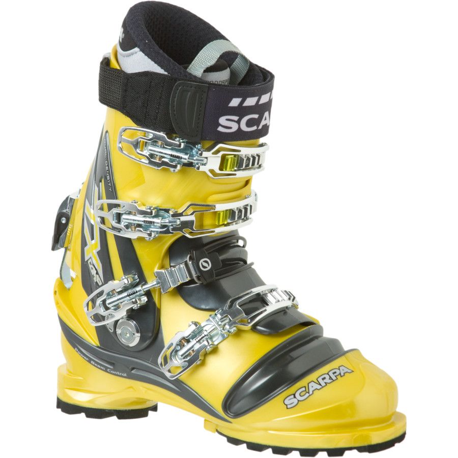 スキー 24.5 SCARPA TX COMP TELEMARK Scarpa TX Comp Telemark Ski Boot Black White - Bentgate Mountaineering