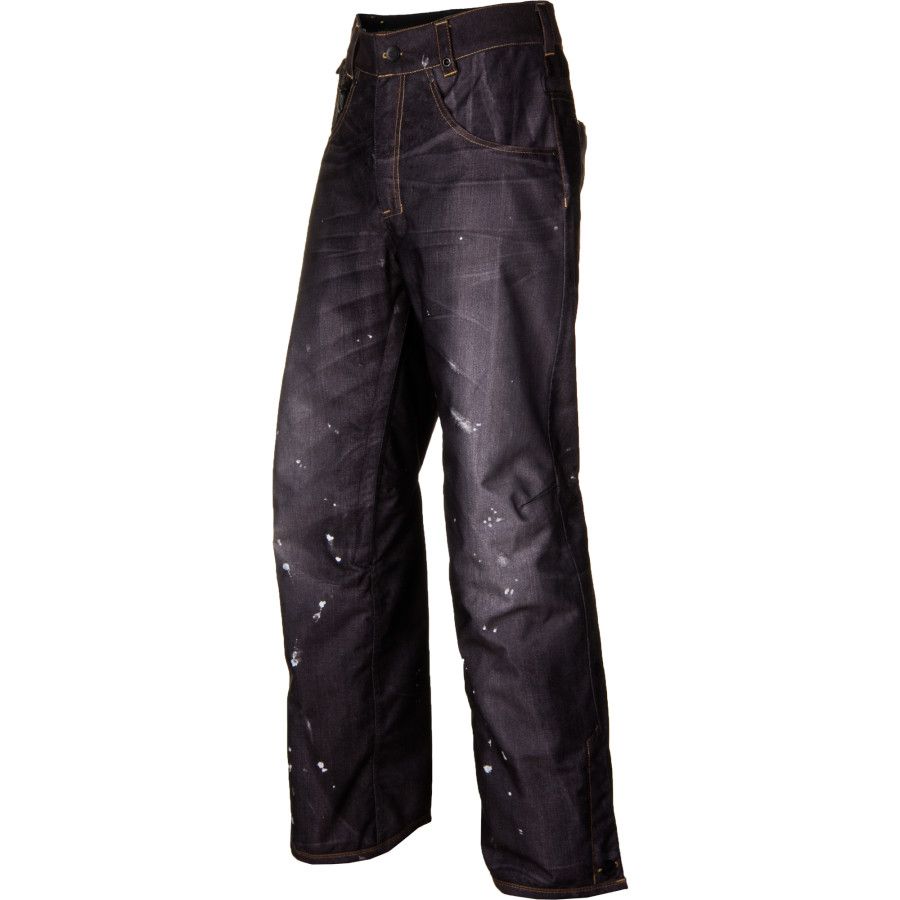 686 LTD Destructed Denim Insulated Pant - Men's - Clothing