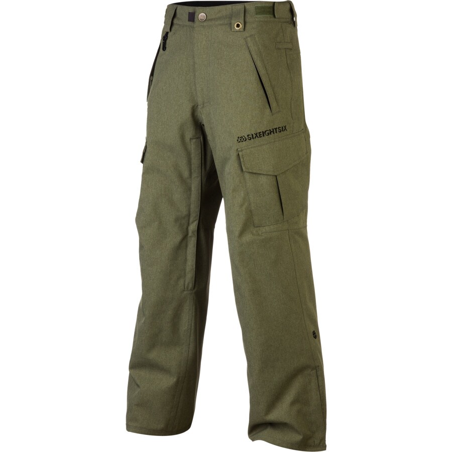 686 Authentic Infinity Cargo Insulated Pant - Men's | Backcountry.com