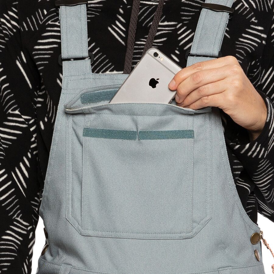 686 women's black magic insulated overall