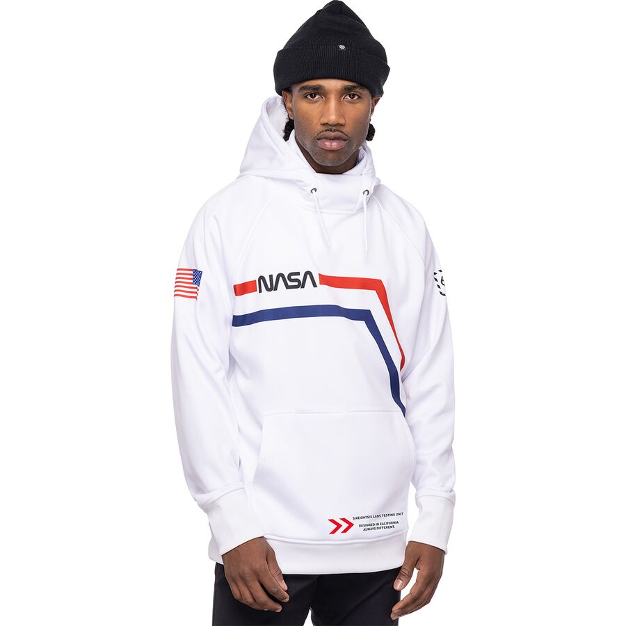 White nasa on sale hoodie mens