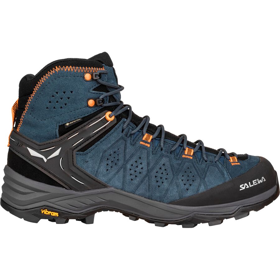 Salewa ALP TRAINER 2 GTX - Hiking shoes - dark denim/black/blue 