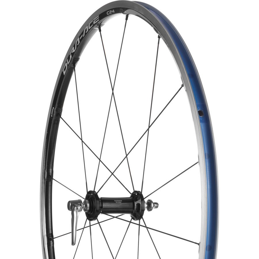 Shimano Dura-Ace 9000 C24 Carbon Road Wheelset - Clincher - Bike