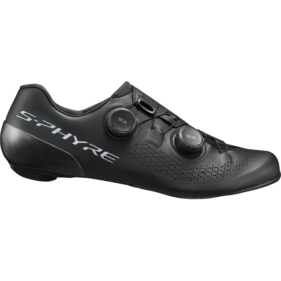 Shimano S-Phyre ブラック シューズ BOAダイヤル 43 ワイド Shimano RC910 S-PHYRE Wide Cycling Shoe - Men's - Bike