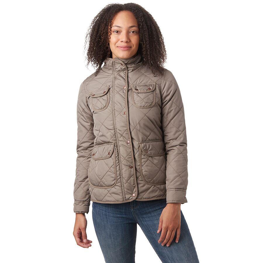 Stoic Quilted Full Zip Jacket Women s Clothing