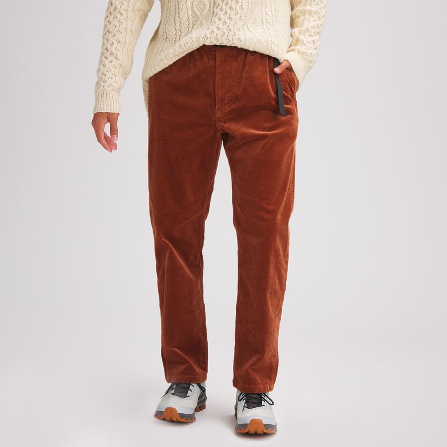 Buy Brown Coffee Corduroy Stretch Cargo Pants Online in India