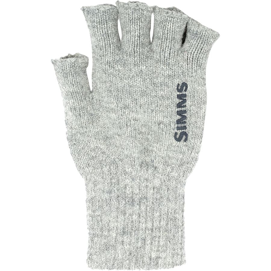 Simms wool half 2025 finger glove