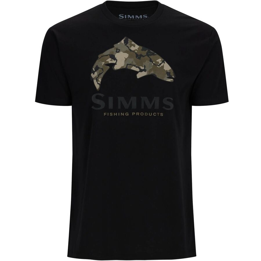 Simms Trout Regiment Camo Fill T-Shirt - Men's - Clothing