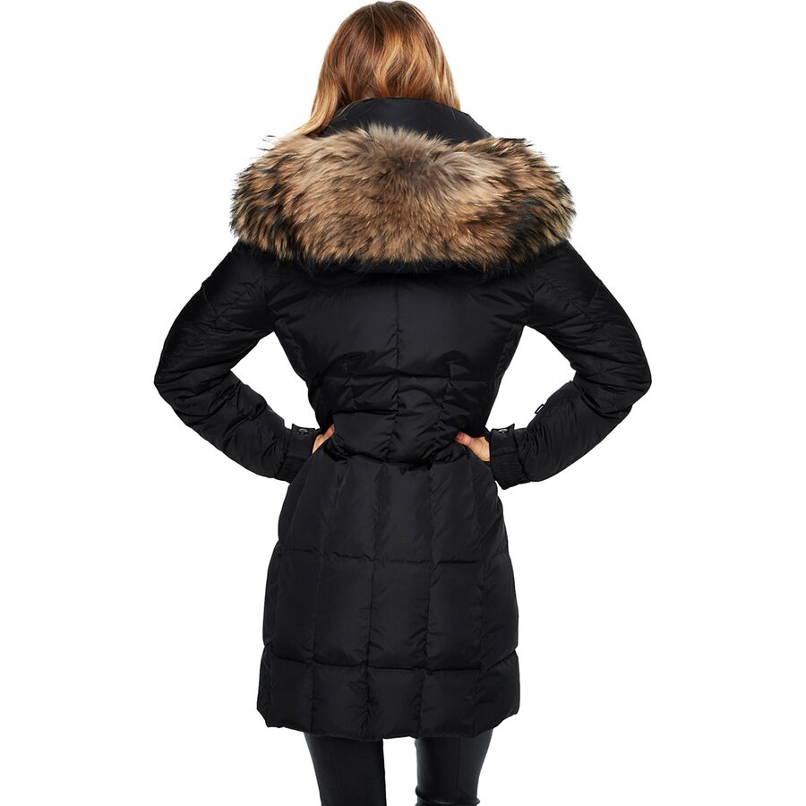 sam fur highway down jacket