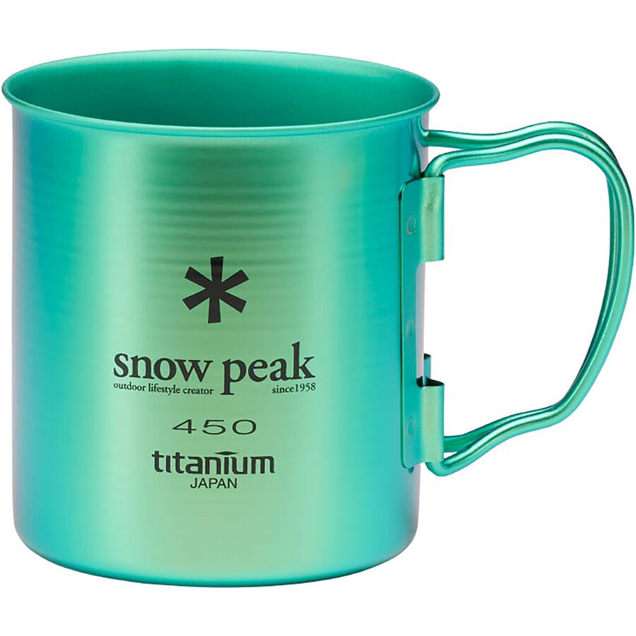 Snow Peak Titanium Single Wall Cup 450 - Hike & Camp