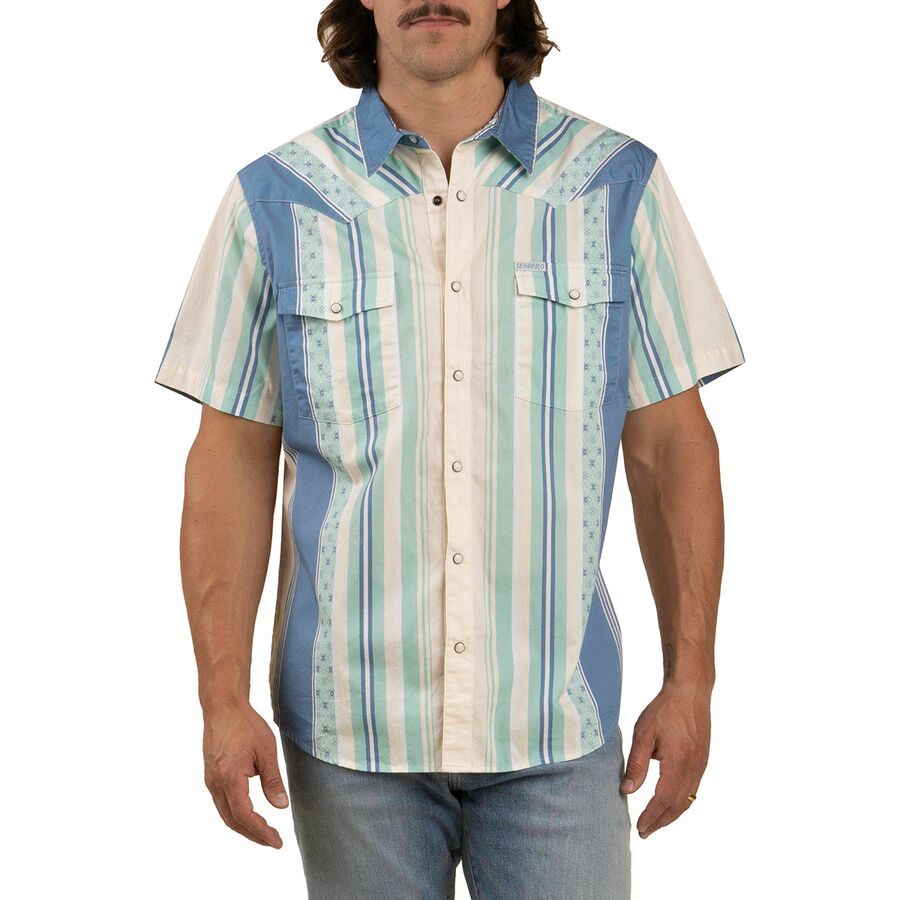 Sendero Provisions Co. Serape Pearl Snap Short-Sleeve Shirt