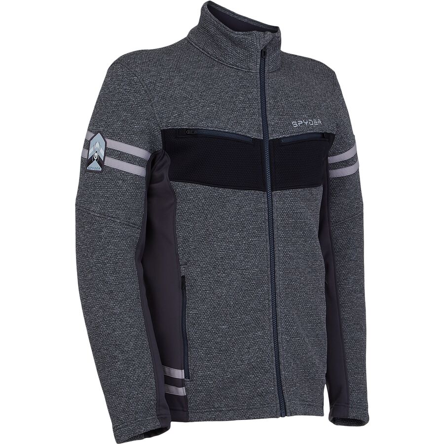 Spyder Men's Wengen Encore Full Zip Fleece Jacket