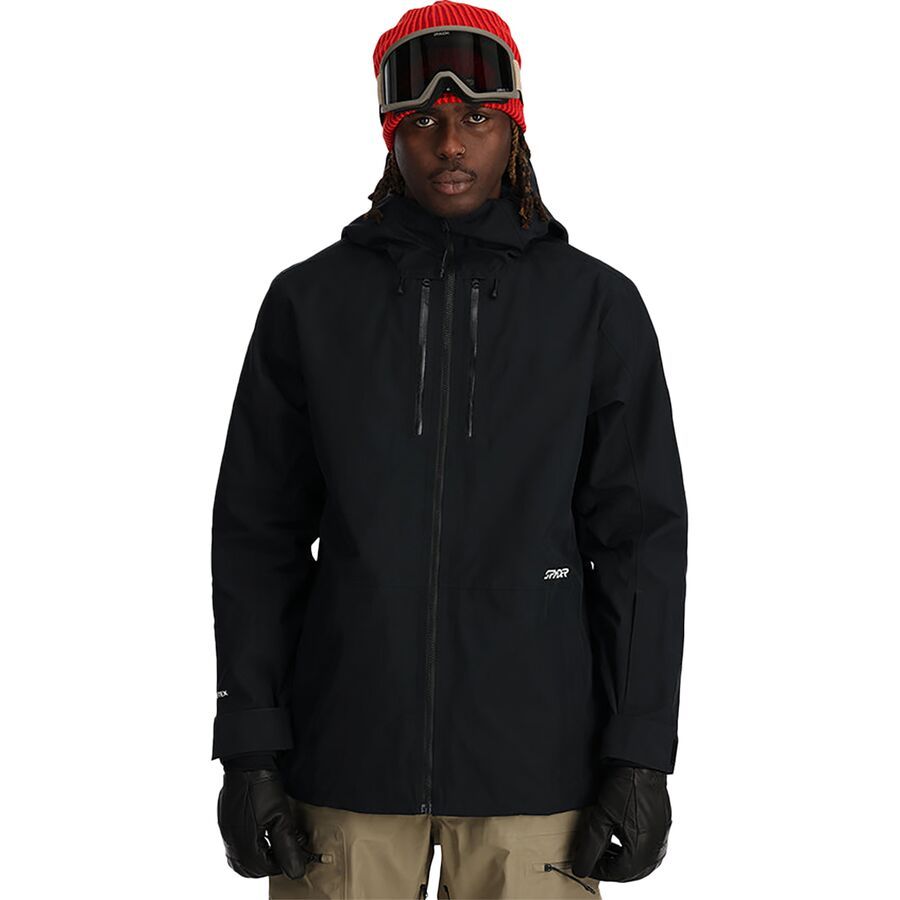 Spyder スパイダー Jagged Shell Jacket BLA.jpg