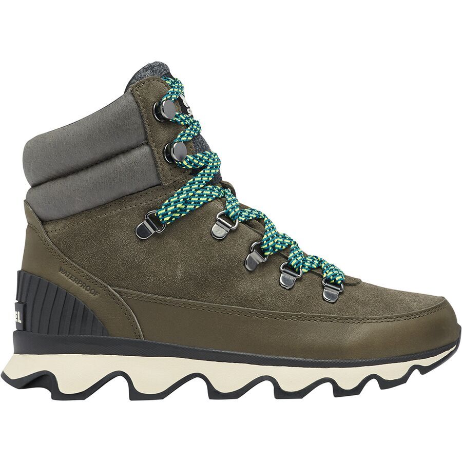 sorel kinetic conquest boot green