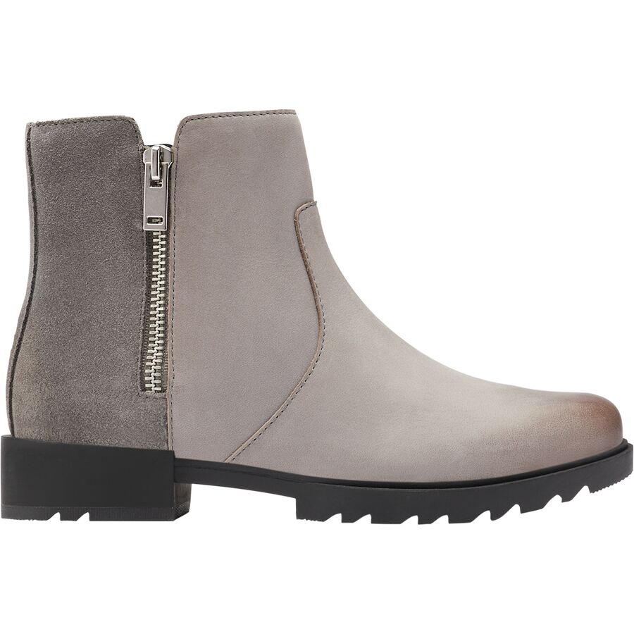 Sorel Emelie II Zip Boot - Women's Quarry/Black, 8.5