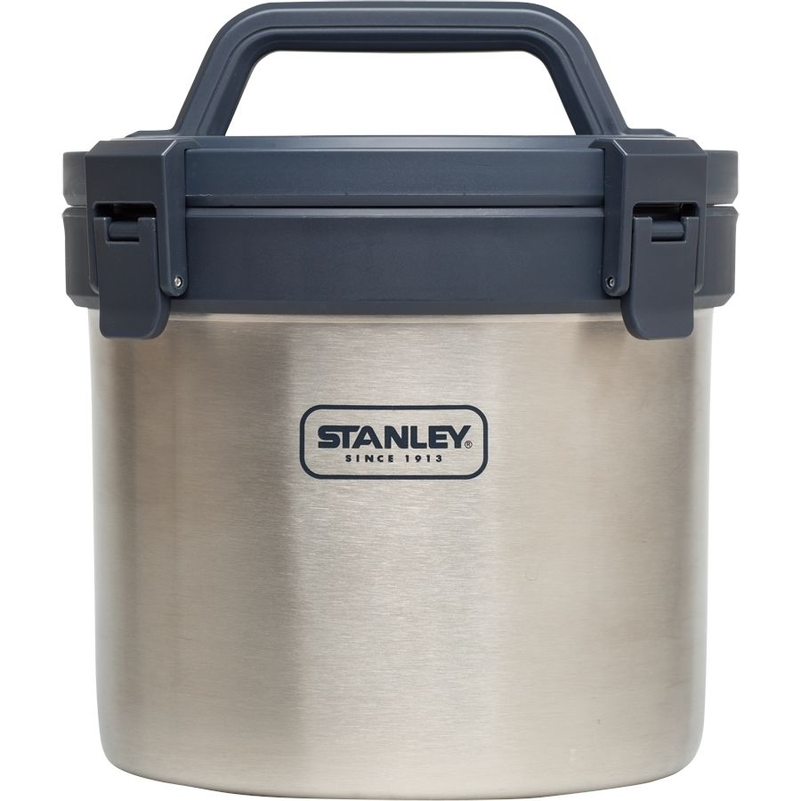 3QT VACCUM INSULATED STAINLESS POT STANLEY ADVENTURE STAY HOT CAMP CROCK 2.8L 