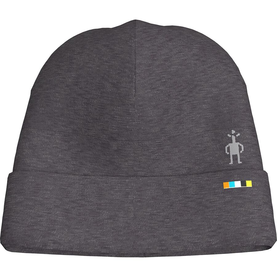 NWT Smartwool Merino 250 Pattern Cuffed Beanie Light Gray Pinwheel Smartwool Thermal Merino Reversible Cuffed Beanie — Little  main image 3