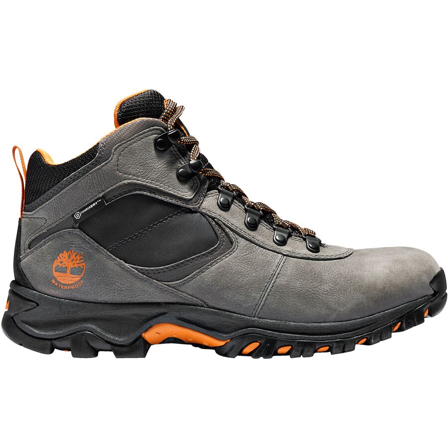 Timberland Men's Mt. Maddsen Mid Waterproof Hiking Boots Gray 9.5