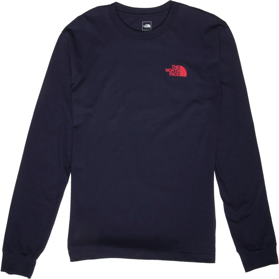 The North Face Red Box T-Shirt - Long-Sleeve - Men's | Backcountry.com