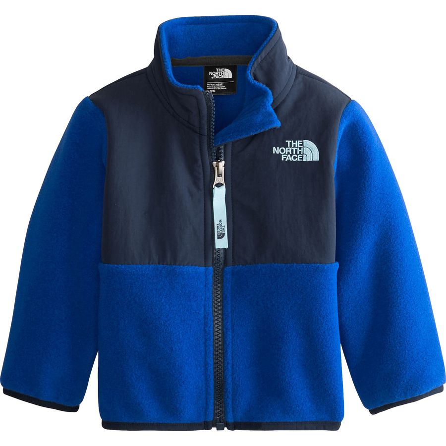 The North Face Boy's Full Zip Red/Blue Denali Fleece Jacket Boy's