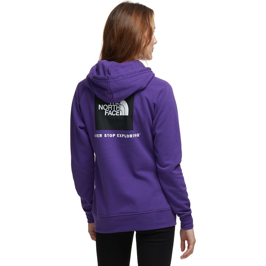 north face red box hoodie women's