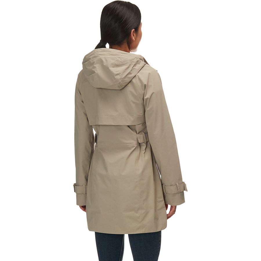 city breeze waterproof trench raincoat