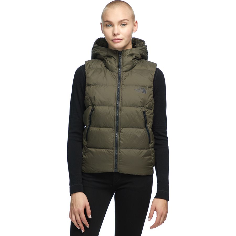 The north shop face hooded vest