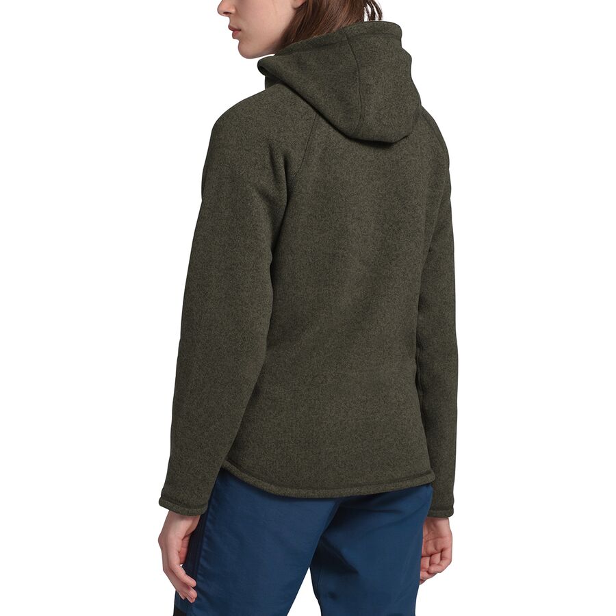 the north face w crescent hooded pullover