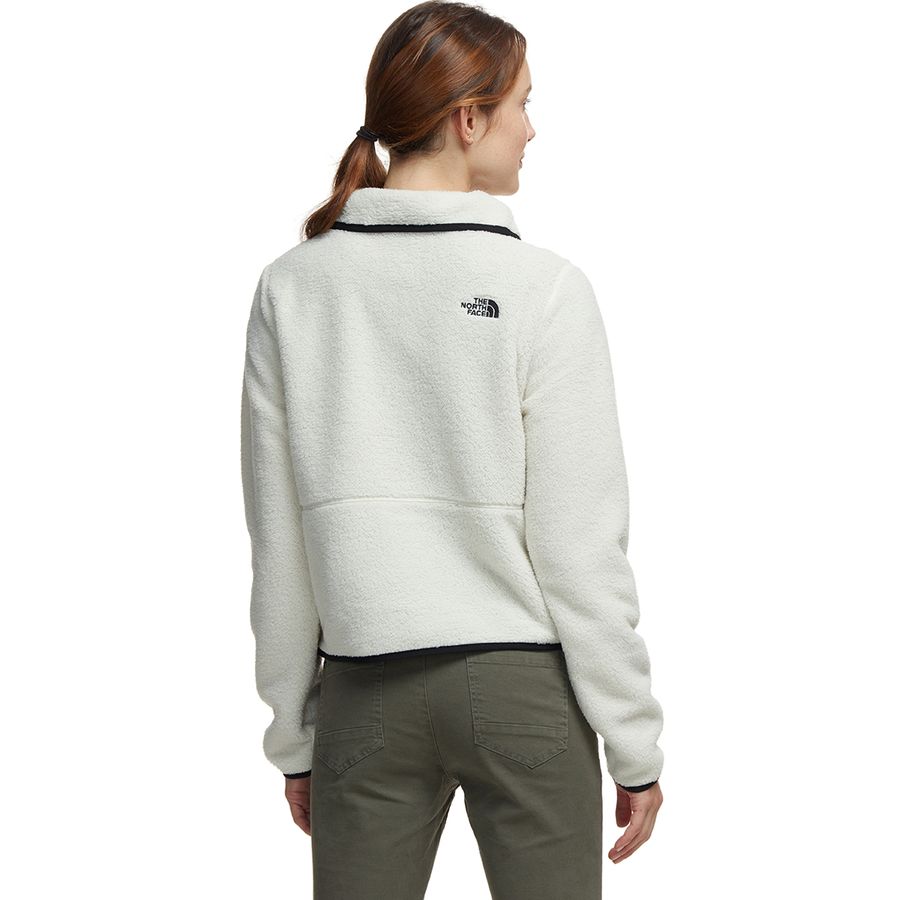 sherpa crop jacket