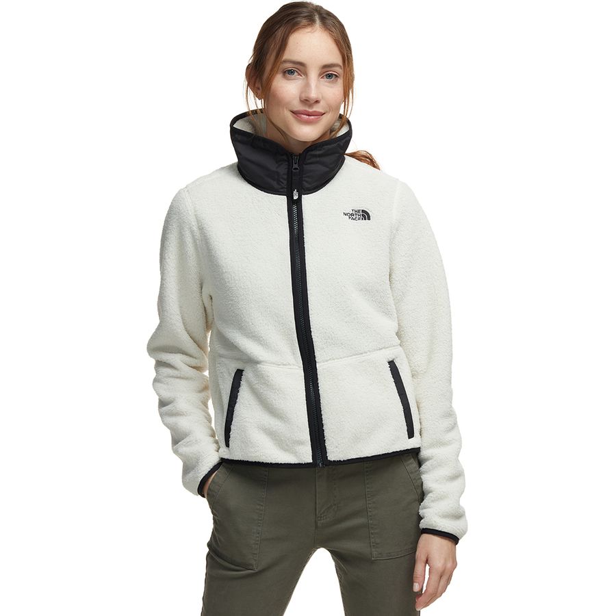 The North Face Dunraven Sherpa Crop Jacket Women S Backcountry Com