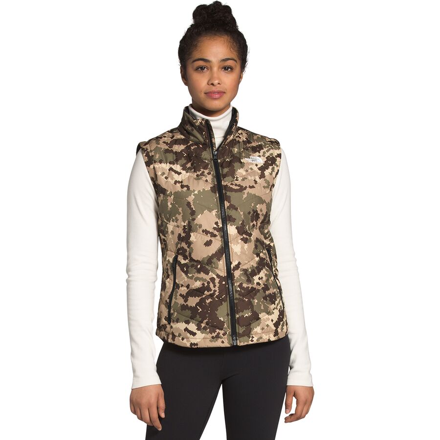 The north face store camo vest